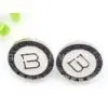 Antique Style Stainless Steel Enamel and Epoxy Stud Earrings With Unique Fashion Design