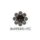 Linear Contact Wire Rope 6 x 49 SWS for Anchor Line of Offshore Drilling