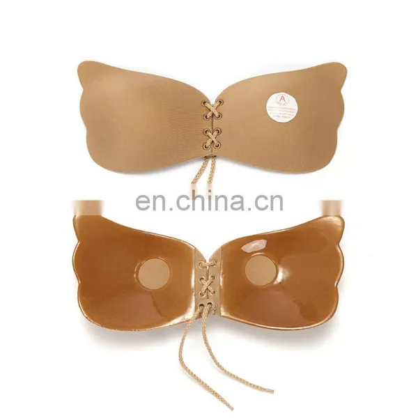 Women Bra Invisible Strapless Sticky Bra Push Up Silicone Women's Fly Bras photo-4