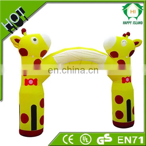White&black Plaid Themed Advertising Inflatable Arch/Cheap Inflatable Arch for Sale photo-5