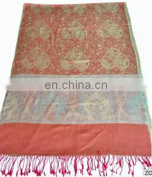 Silk Pashmina Scarfs and Stoles India Cheap photo-5