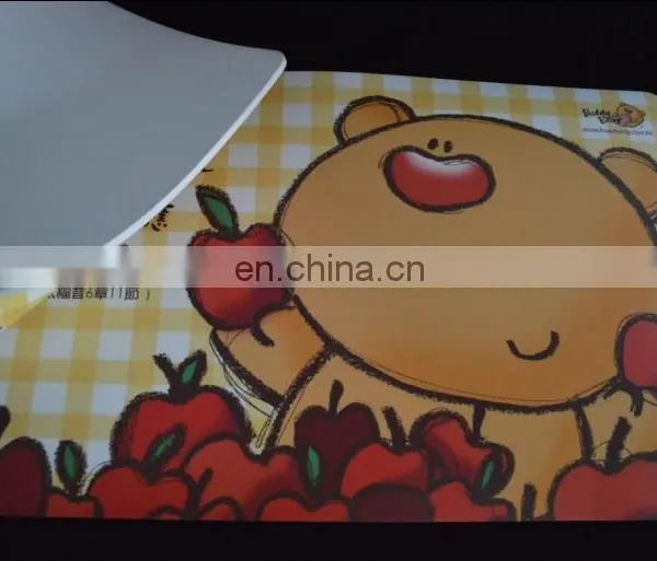 Both Sides Laminated Placemat Plastic Dining Table Mat Pad photo-2
