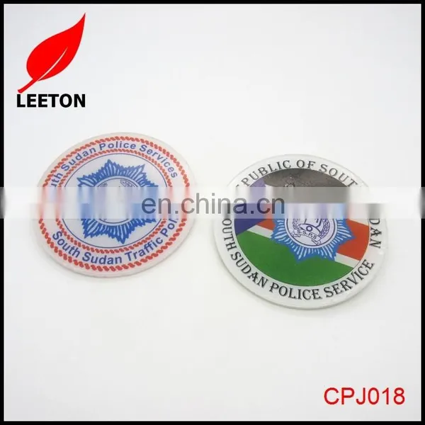 Factory Supply Custom Round Plastic Name Badge photo-2