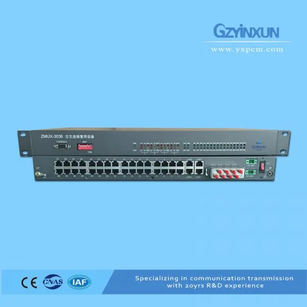 30-канальный интеллектуальный мультиплексор PCM - ZMUX-3036