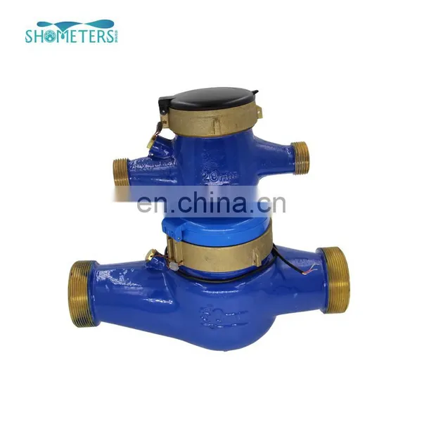 15mm to 50mm Thread Connection Brass Turbine Type Water Flow Meter photo-3