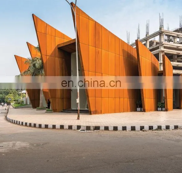 Corten Steel Wall Cladding Weathering Steel Plate photo-6