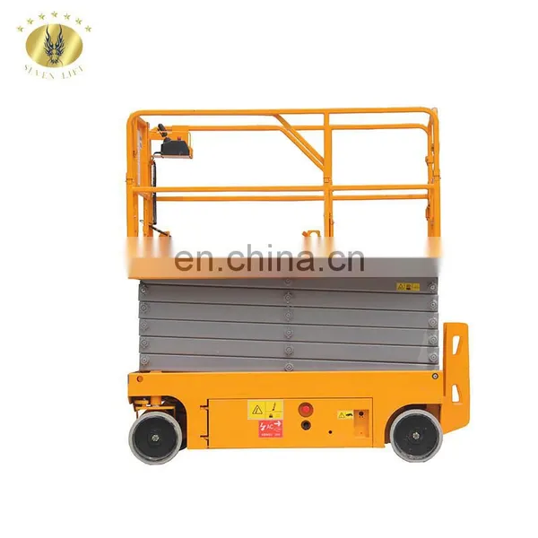 7LGTJZ Shandong SevenLift Self Propelled Telescopic Automatic Hydraulic Battery Scissor Mobile Auto Ladder Lift photo-4