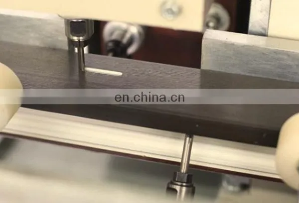 Sinon Brand Automatic Water Slot Holes Milling Machinery For PVC Windows photo-4