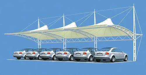 Tension Membrane Anti Ultraviolet Parking Membrane