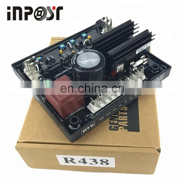 New Generator AVR R438 Automatic Voltage Regulator for Leroy Somer photo-4