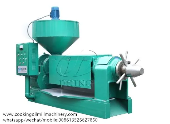 Single Screw Groundnut Oil Press Machine Small Peanut Oil Extraction Machine for Sale photo-2