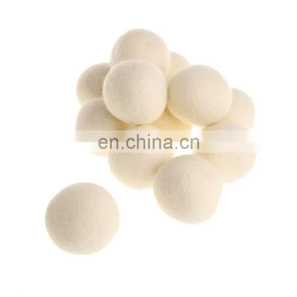 Best Sellers 2019 Private Label Eco-friendly Wool Felt Laundry Dryer Balls photo-3