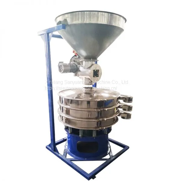 Vibration Impurity Removing Equipment Vibrating Sieve for Maca Powder