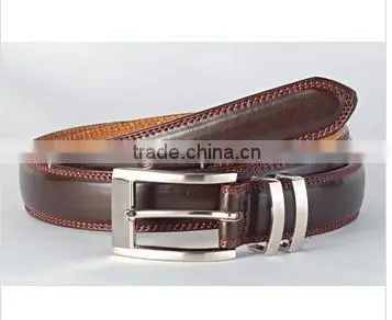 High Quality MEN LEATHER DRESS BELT