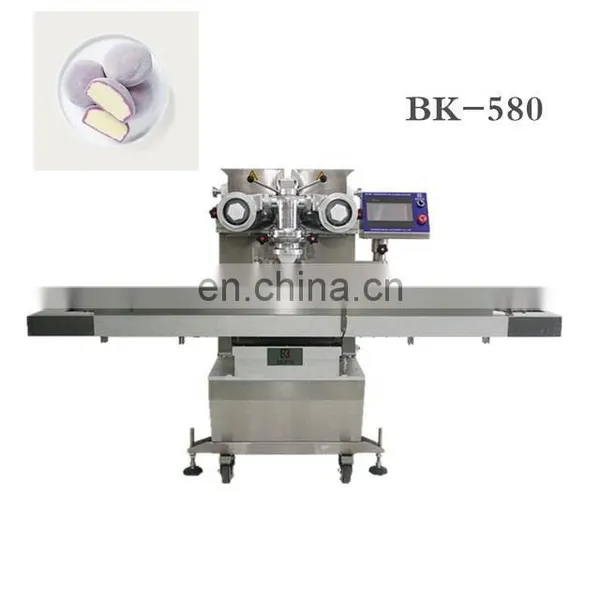 Japanese Food Daifuku Mochi Ball Machine Daifuku Maker Supplier Full Automatic Daifuku Encrusting Machine photo-2