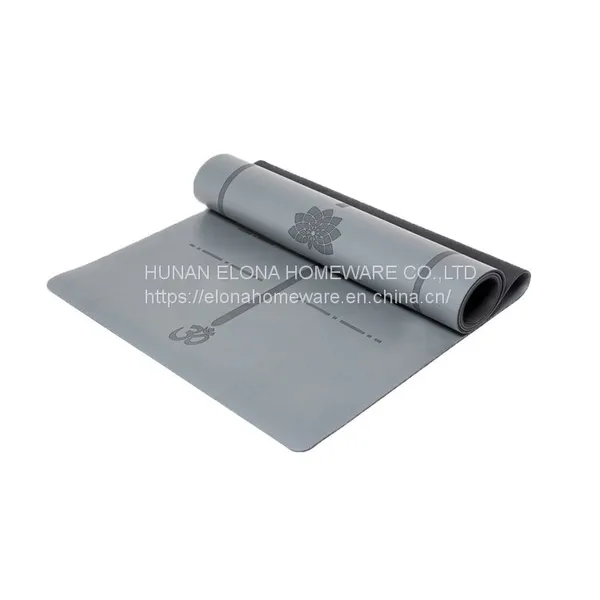 Hot Sell Yoga Mat Bag Rubber Yoga Recycled Natural Organic Yoga Art Fitness Pilates Sport BLACK photo-4
