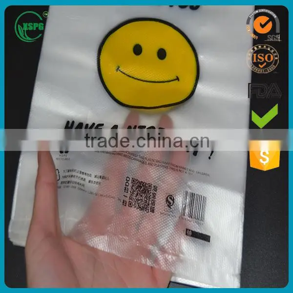 High Quality Custom T-shirt Disposable Shopping Bag photo-4