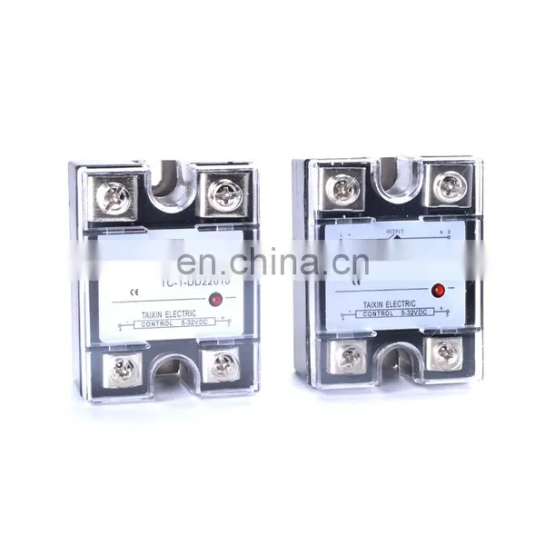 DC-DC Single Phase Solid State Relay DD Output 5-220VDC Input 5-32VDC SSR Relay Industrial Solid State Relay Module photo-5