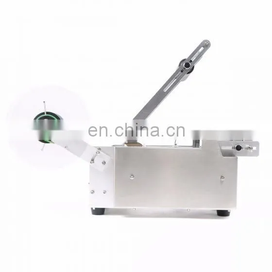 Semi Automatic Sticker Label Machine Cheap Price Labeling Machine Round Bottle photo-2