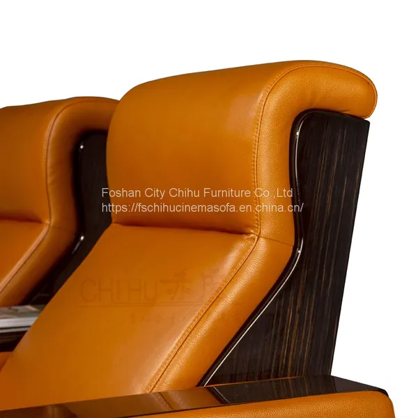 CHIHU Luxury Design Amazon Hot Sale Cinema Sofa Home Theater Seating Motorized Reclining Chair Theater Furniture photo-5