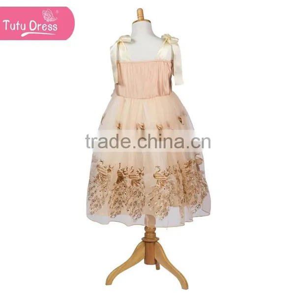 2015 Hot Selling Girls Party Dresses for New Year Gift photo-3