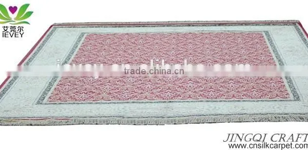 High-grade Chinese Interesting Children Pattern Handmade Silk Area Rug Floor Carpet photo-5
