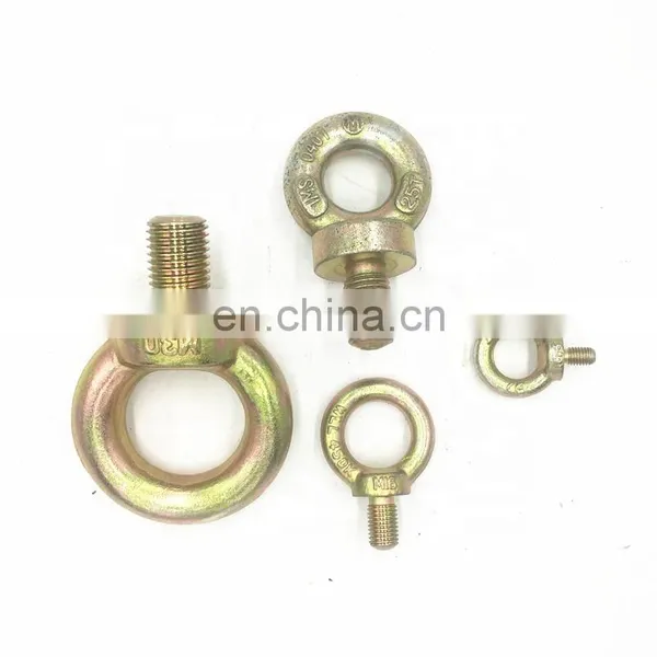 Custom High Strength Hot Forged Alloy Steel Eye Bolts photo-4