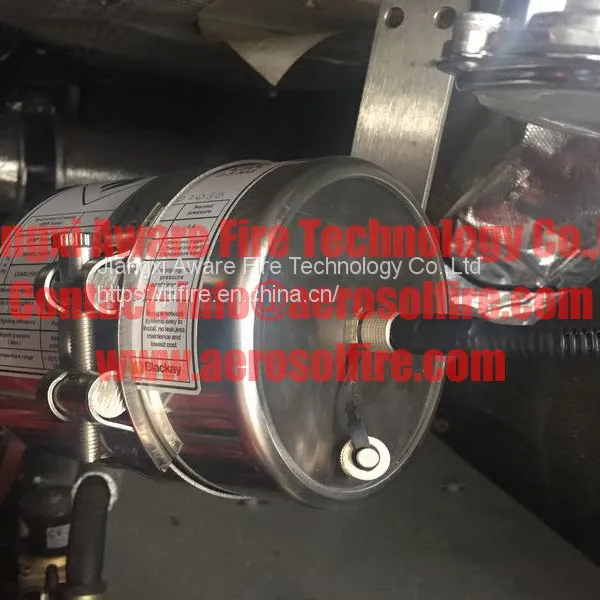 Mini Aerosol Fire Suppression System for Vehicle Engine Room photo-5