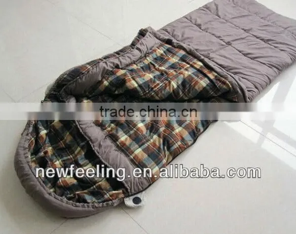 Flannel Sleeping Bag for Cold Weather photo-2