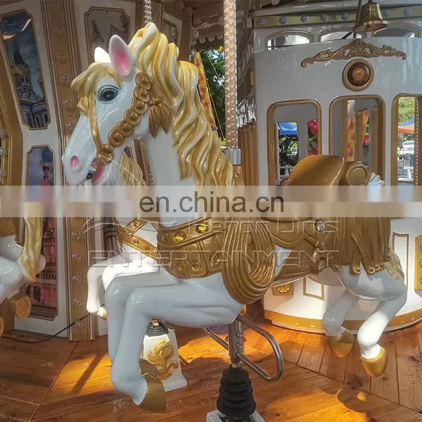 Carnival Carousels Fair Horse Ride Funfair Merry go Round Horse Ride for Sale photo-5