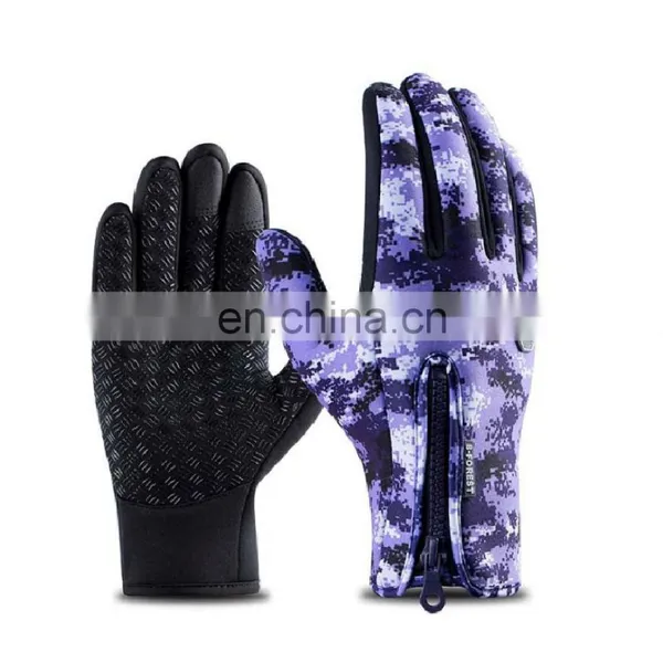 Outdoor Sports Skating Cycle Motorcycle Cycling Touch Screen Windproof Waterproof Gloves photo-4