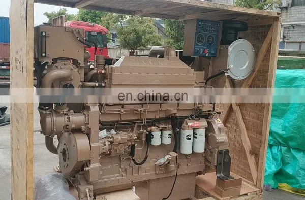Water Cooling 6 Cylinder 500-700HP KTA19-M4 Boat Ship Marine Diesel Engine photo-4