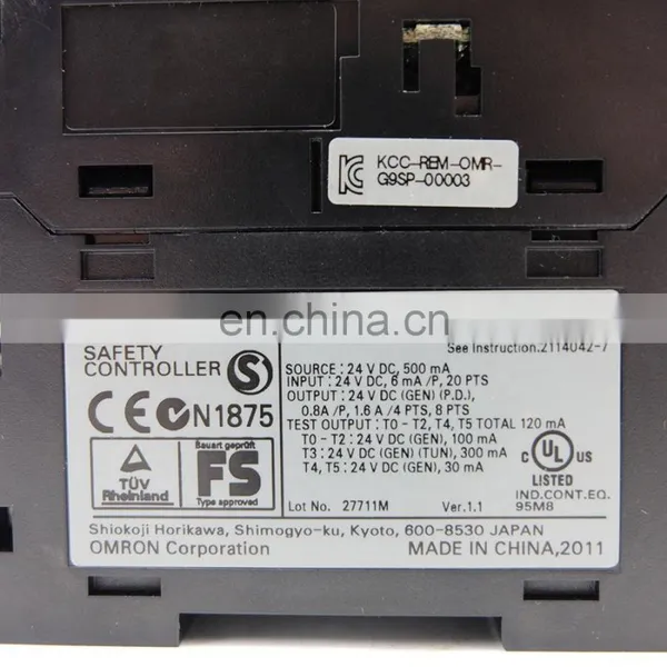Fast Ship Japan for G9SP-N20S Safety Controller PLC photo-2