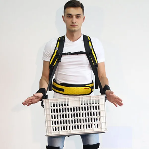 Non-powered Elastic/Metal Strong Hands Waist and Arm Assistant Workplace Construction Exoskeleton Exo Suits photo-4
