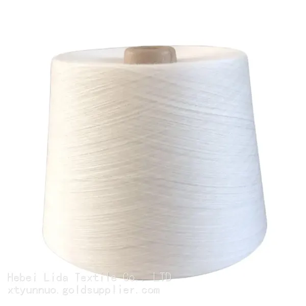 High Quality Combed Knitting Bulk 100% Cotton Yarn photo-2