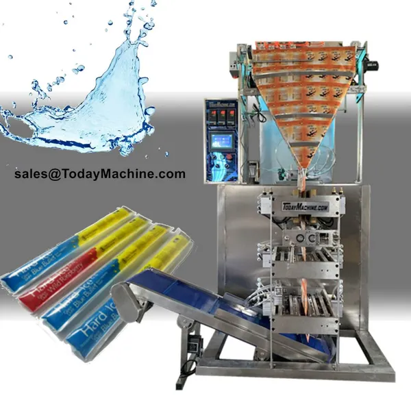 Automatic Multi Lane Mouthwash Stick Gel Drink Liquid Sachet Packing Machine photo-4