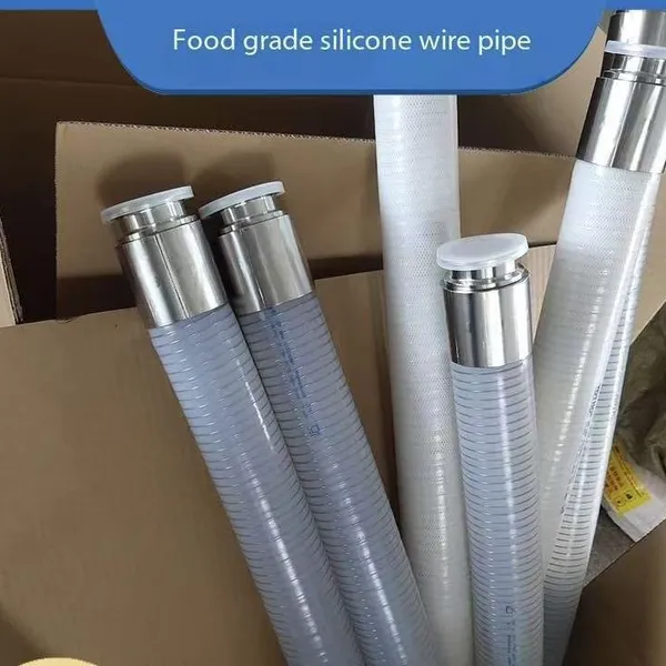 Transparent Steel Wire Silicone Hose photo-3