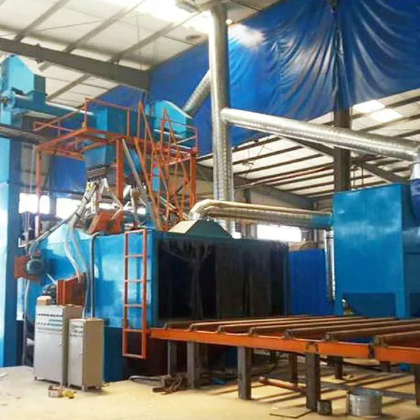 Roller Through Shot Blasting Machine for Large-scale Steel Structure Rust Removal, Efficient and Energy-saving photo-3