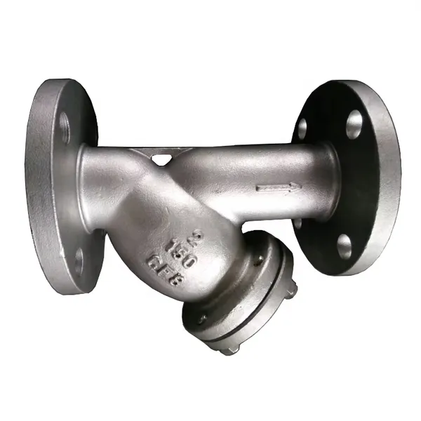 Factory High Quality ANSI 150lb 6in WCB CF8 Stainless Steel Cast Steel Flange Industrial Pipe Y Type Strainer photo-3