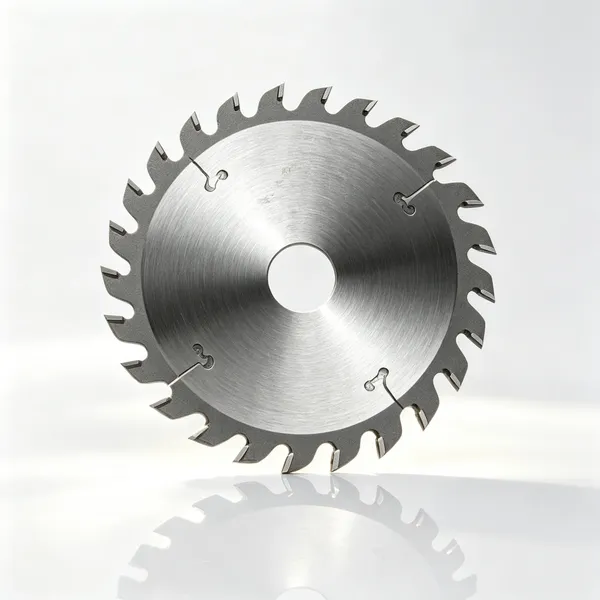 Scoring Blade for Adjustable Veneer Panel Scoring 100mm 10+10T TCG 75Cr1 - AOMJNG photo-2