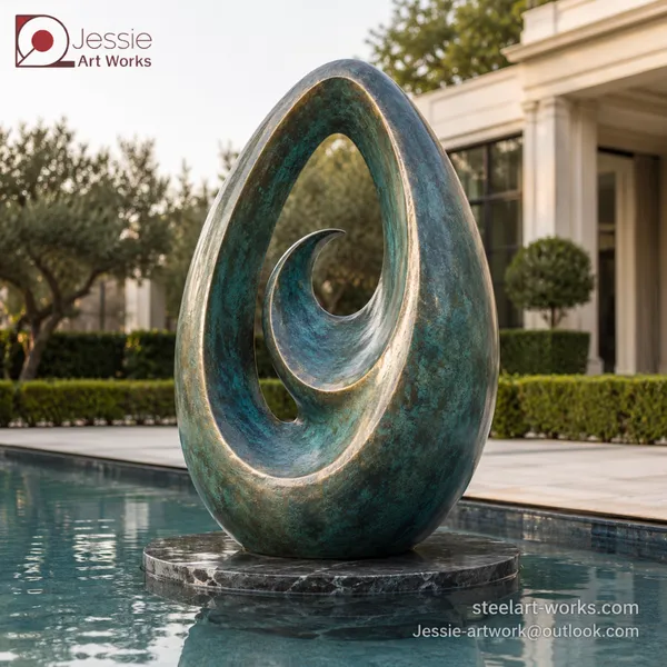 Copper Sculpture for Villa photo-2