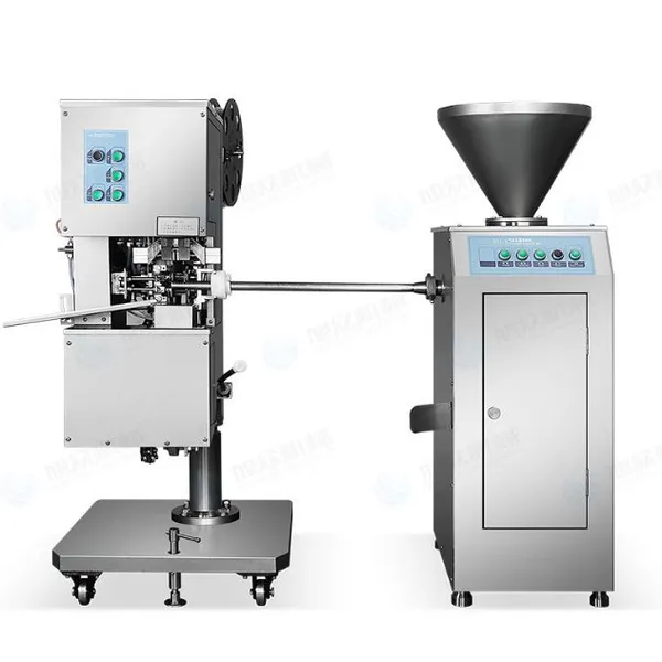 QD-III Automatic Sausage Filling and Twisting Machine Stainless Steel Sausage Stuffer for Small Meat Processing Business