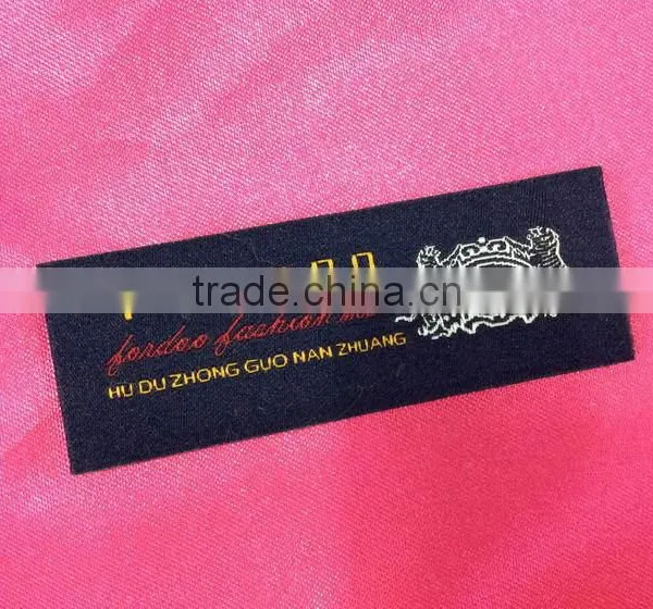 China Supplier Best Sell China Fabric Clothes Woven Label photo-4