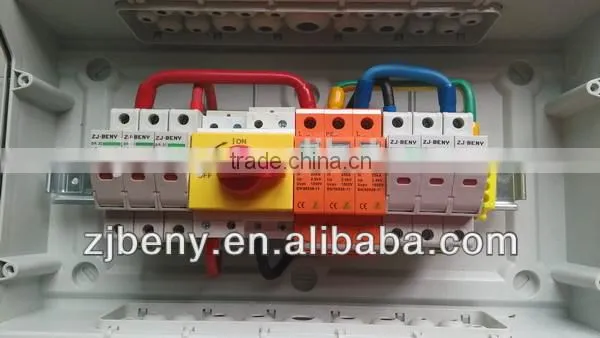 3 Ways String Junction Box, DC Combiner Box for PV System TUV CE Certified photo-3