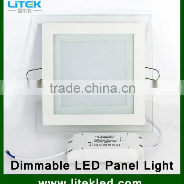 Factory Price High Brightness Square Led Ceiling Panel Light for Office 12w photo-3