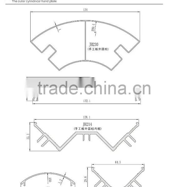 Aluminum Profiles for Clean Room Building