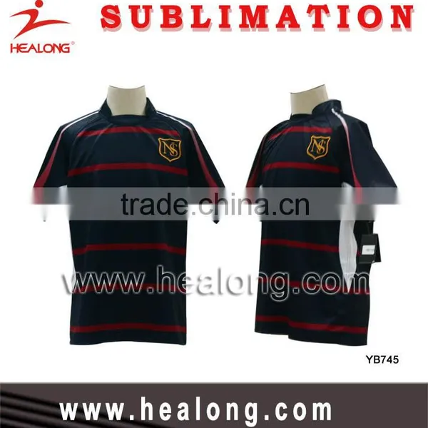 Wholesale Sublimation Custom American Rugby Shirt Jersey Quality Choice photo-5