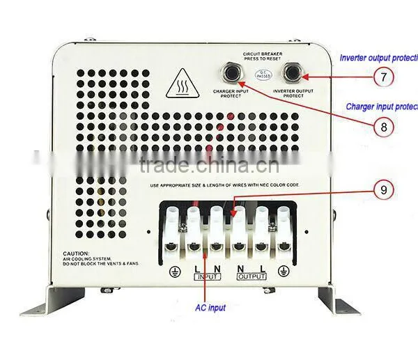 2000W Solar Power Inverter With Remote Controller With Mppt Controller Inside photo-5