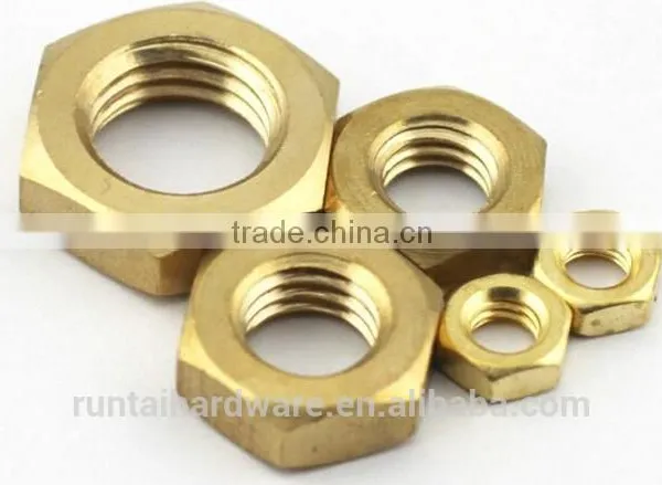 Brass Hex Nuts