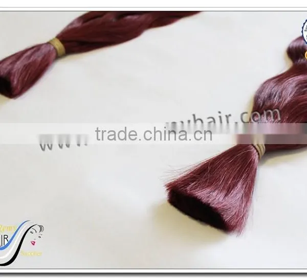 33# Thick Ends Full Virgin Cuticle Intact Loose Bulk Hair photo-4
